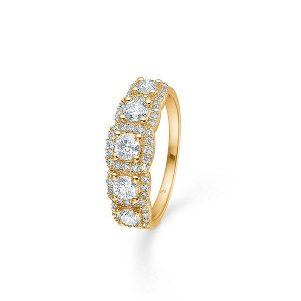 Diana ring fra Mads Z i 14 karat guld med 1,00 ct diamanter